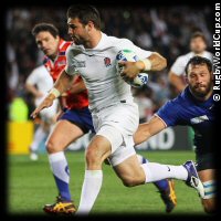 QF2 England v France Ben Foden try